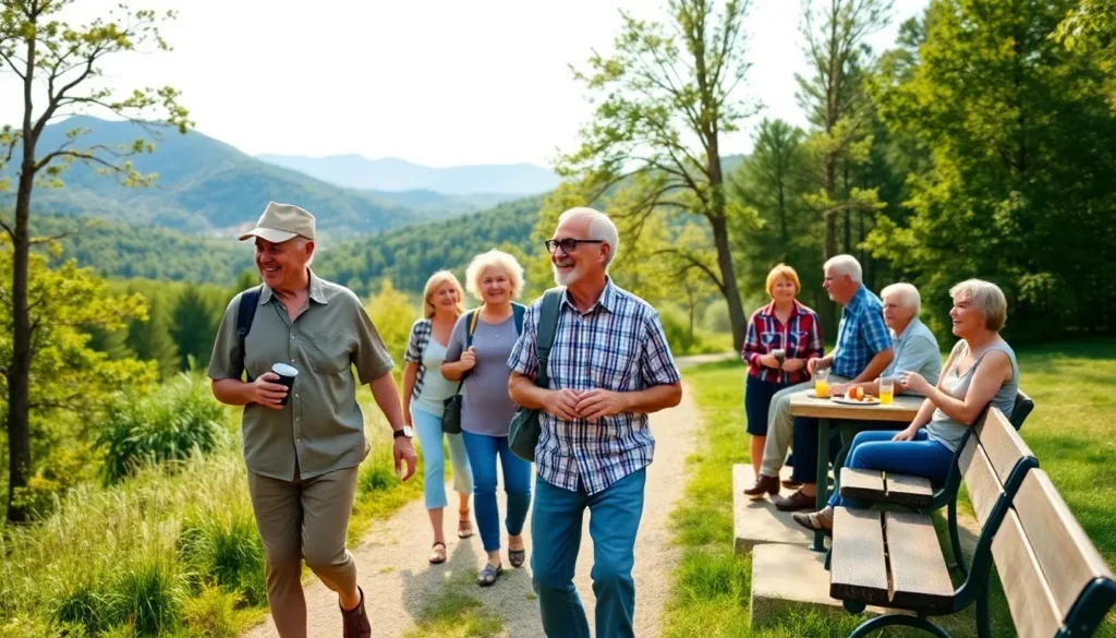 weekend trips for seniors over 60